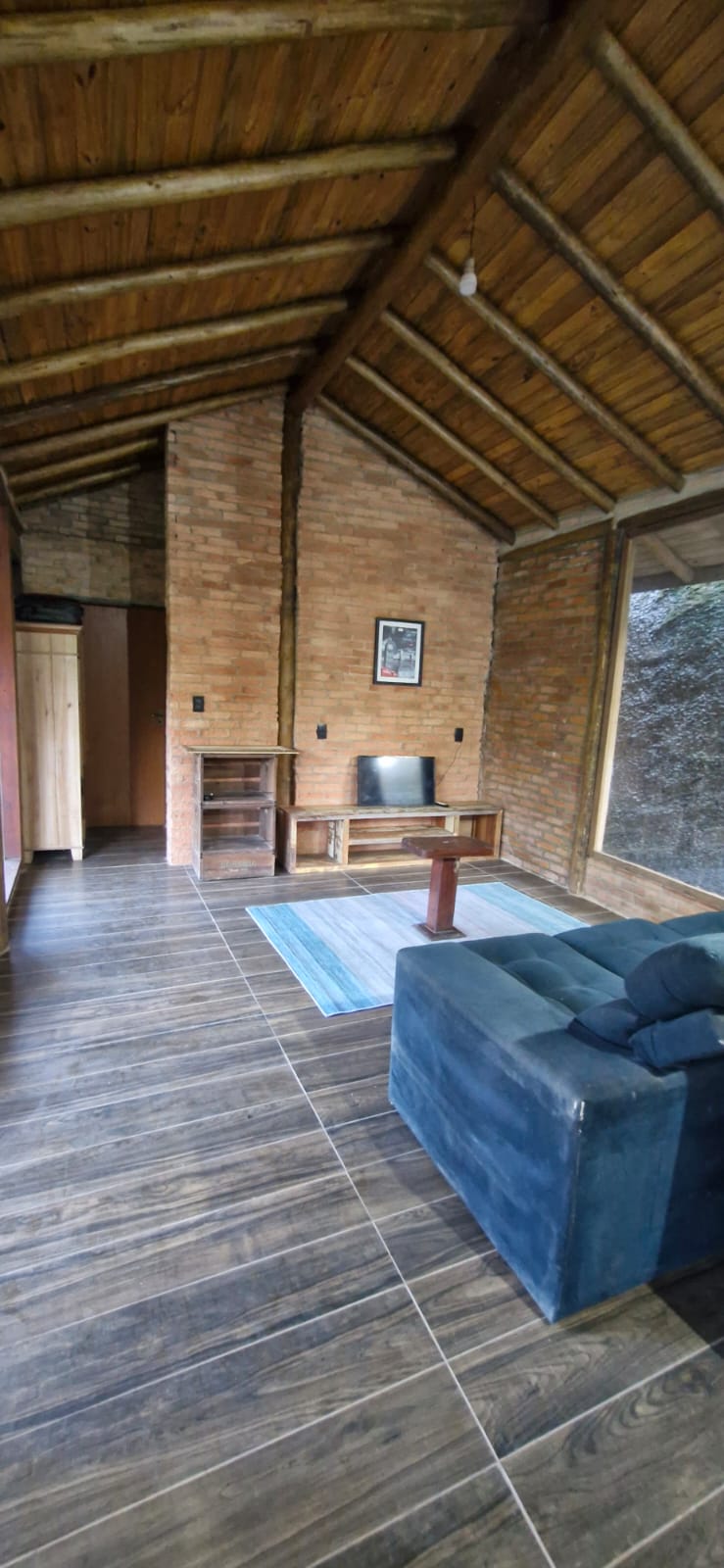 Interior – sala e cozinha